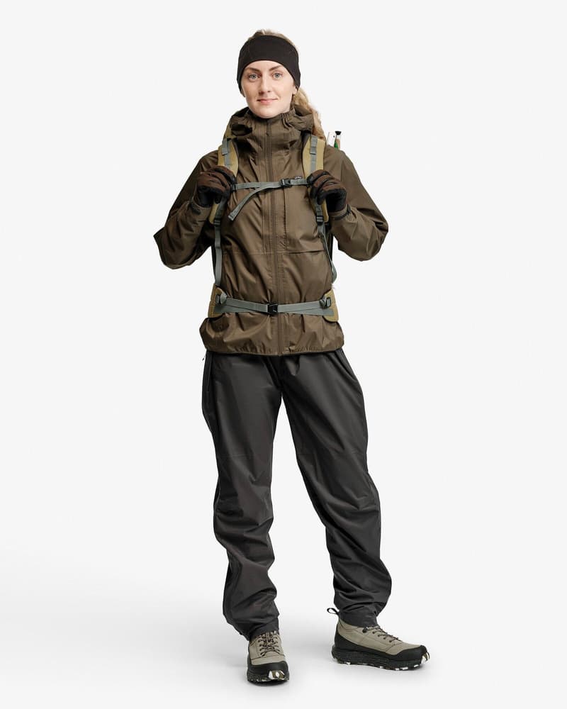 Tived Waterproof Pant W Charcoal, view: 1