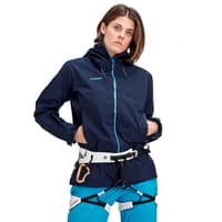 Crater HS Hooded Jacket Womens Peacoat - view: 4