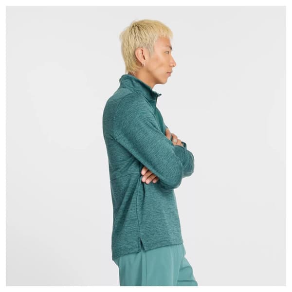 Athletics Heat Grid 1/2 Zip New Spruce, view: 1