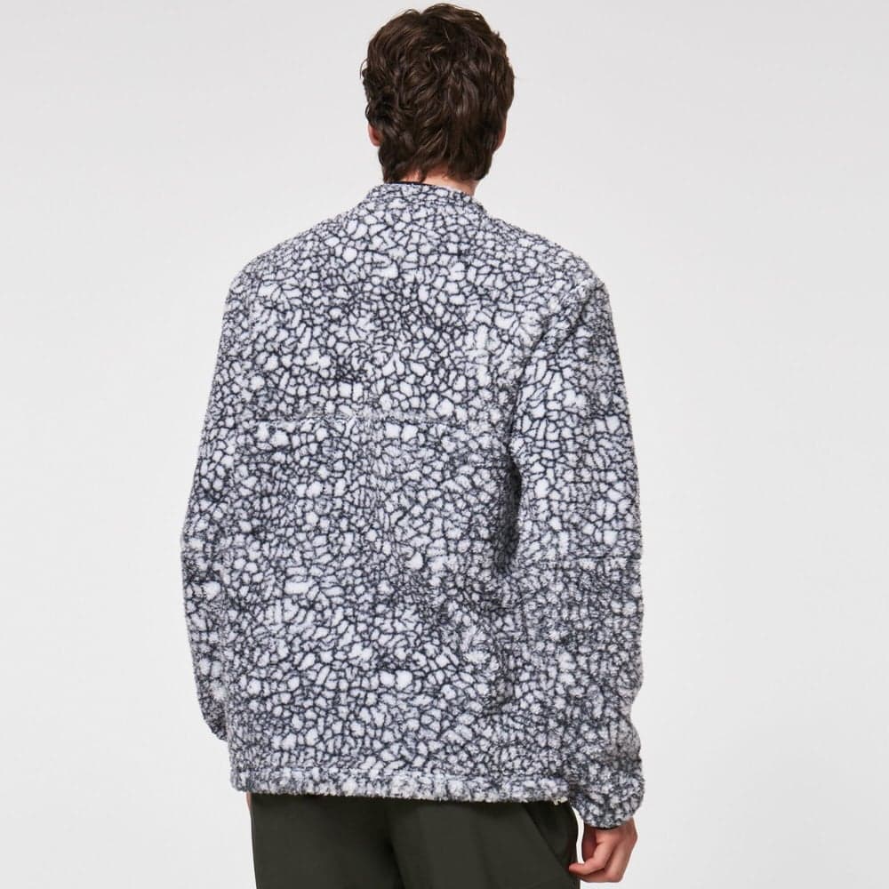 Hillside Sherpa FZ White Crackle Print, view: 4
