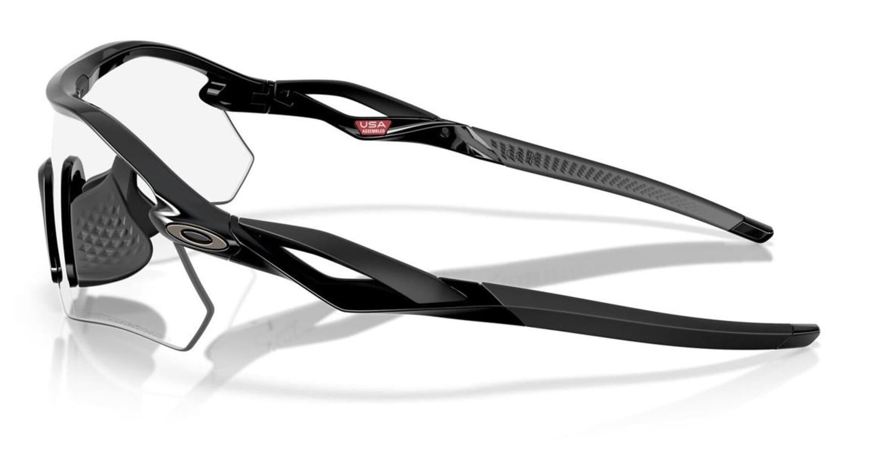 Radar Plate Polished Black Clear to Black Iridium Photochromic, view: 4