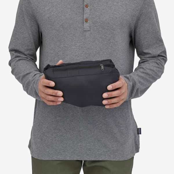 M's Down Sweater Hoody Black, view: 6