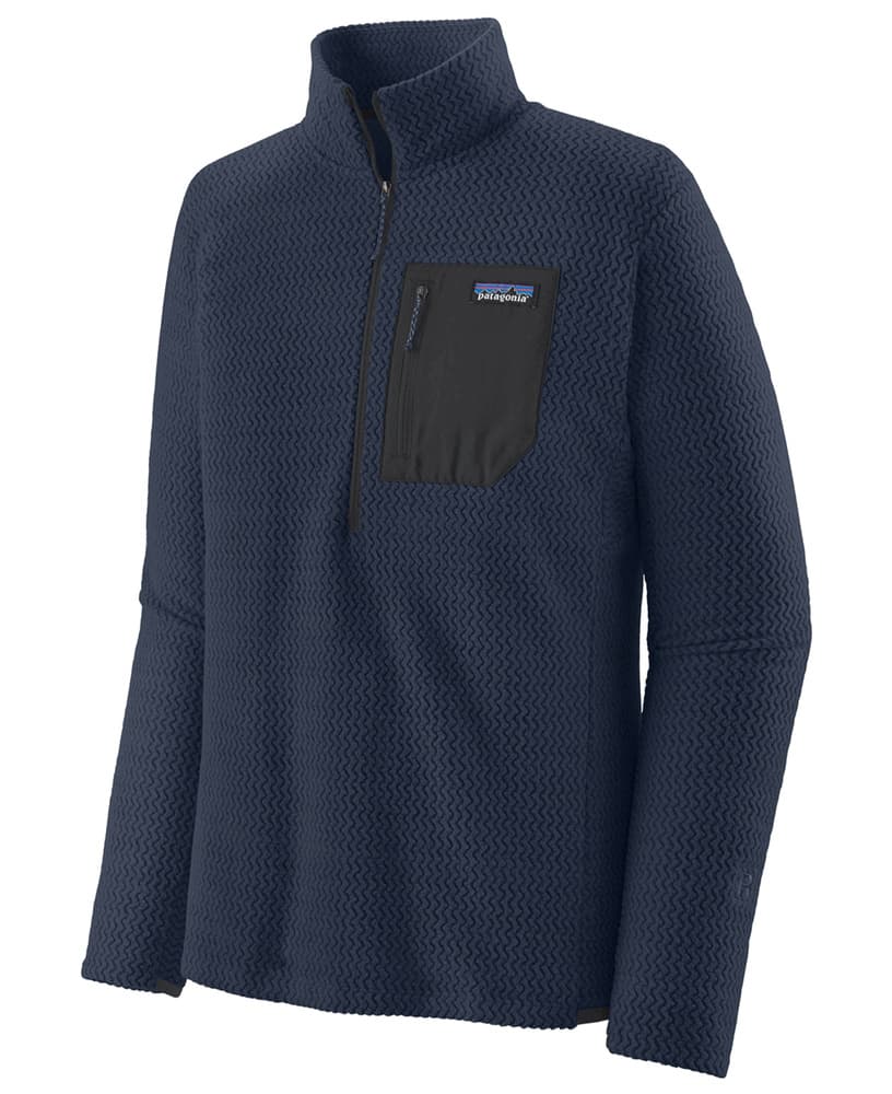 M's R1 Air Zip Neck New Navy, view: 0