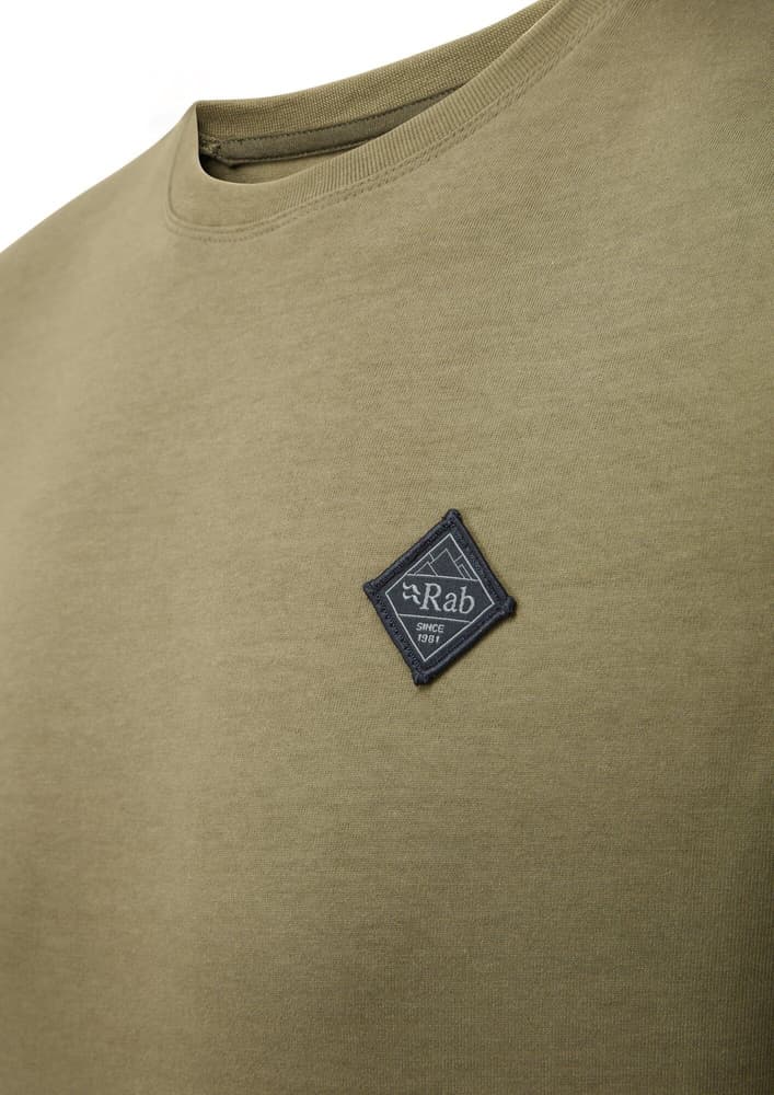 Basecamp Logo Badge LS Tee Light Khaki, view: 4