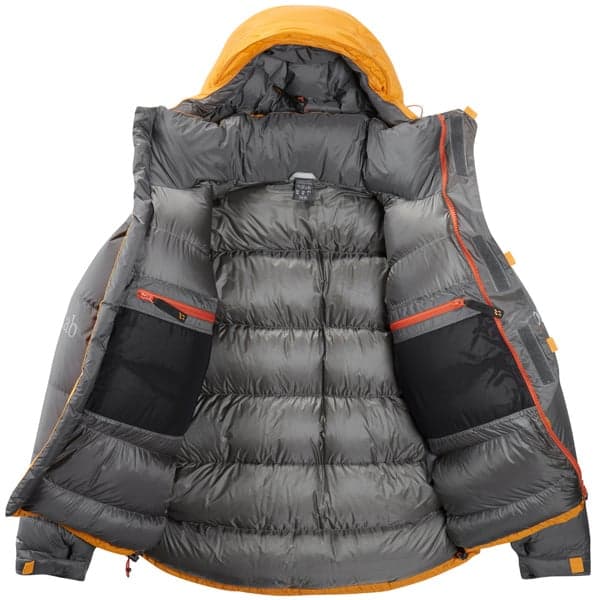 Rab Expedition 8000 -untuvatakki, Gold/Shark, view: 5