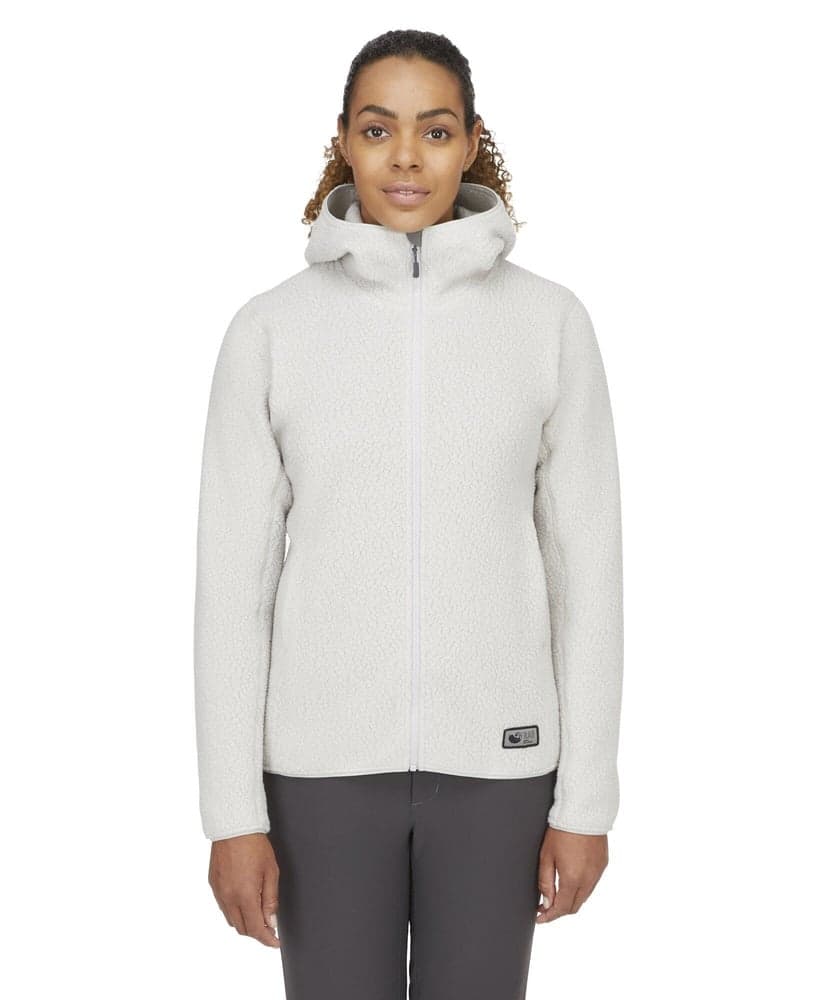 Shearling Hoody Wmns Pewter, view: 1