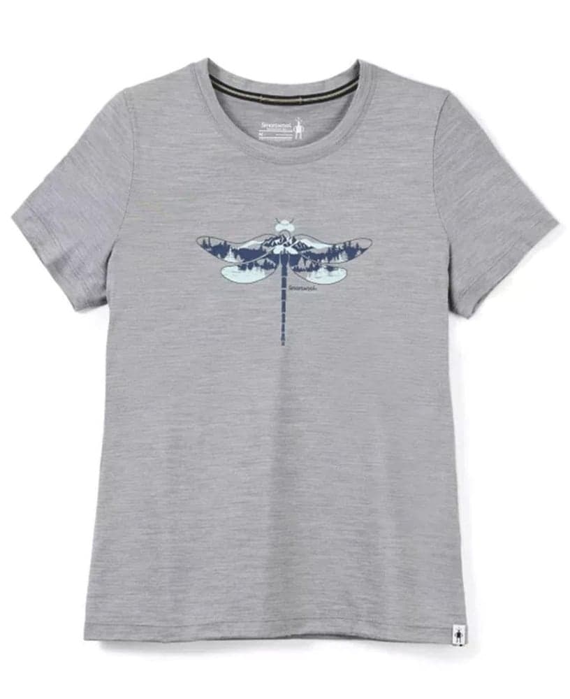 Women’s Merino Sport 150 Dragonfly Summit Slim Light Gray Heather, view: 0