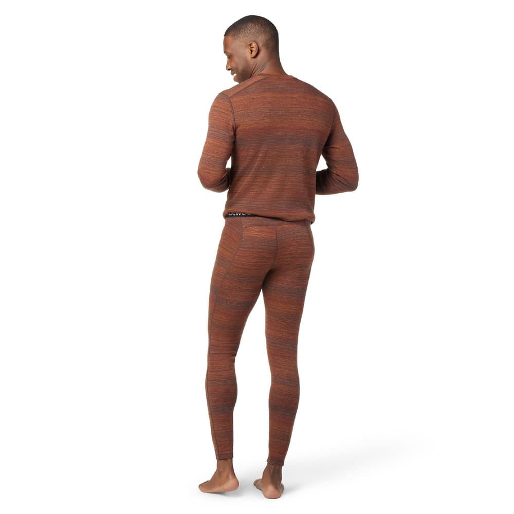 Men's Classic Thermal Merino Base Layer Pattern Bottom Picante Heather Color Shift, view: 2