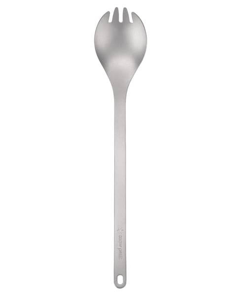 Titanium Long Spork, view: 0