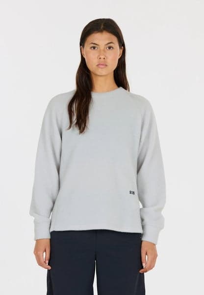 Aneto W Wool Crew Neck Rainy Day, view: 6