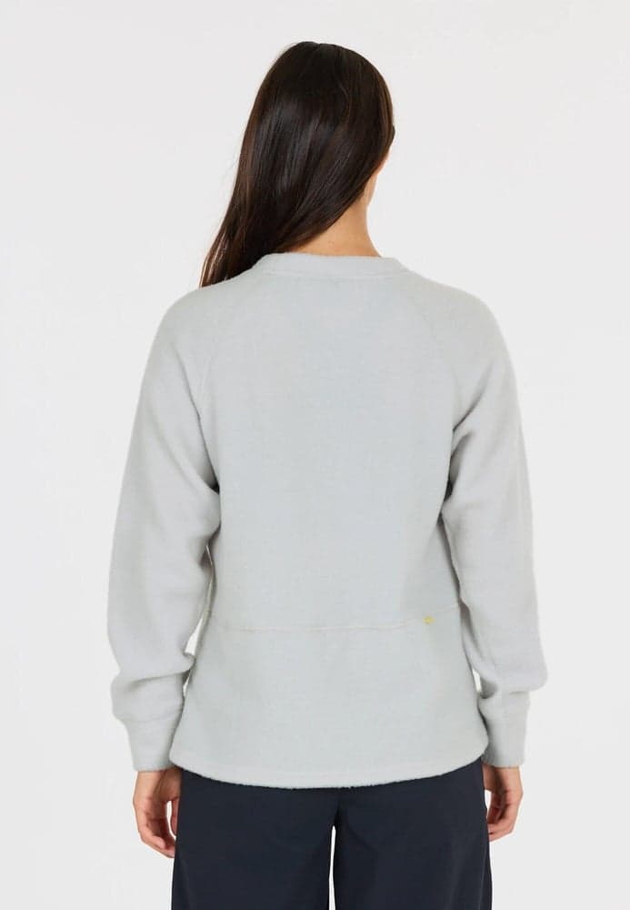 Aneto W Wool Crew Neck Rainy Day, view: 7