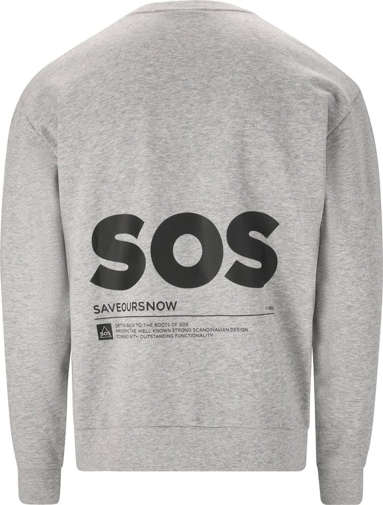 Bovec M Sweat Crew Neck Light Grey Melange, view: 1