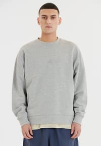 Bovec M Sweat Crew Neck Light Grey Melange - view: 2