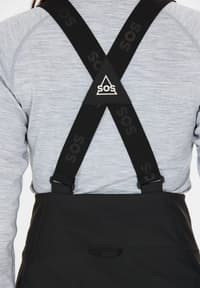 Hoverla W 3L Shell Bib Pants Black - view: 5