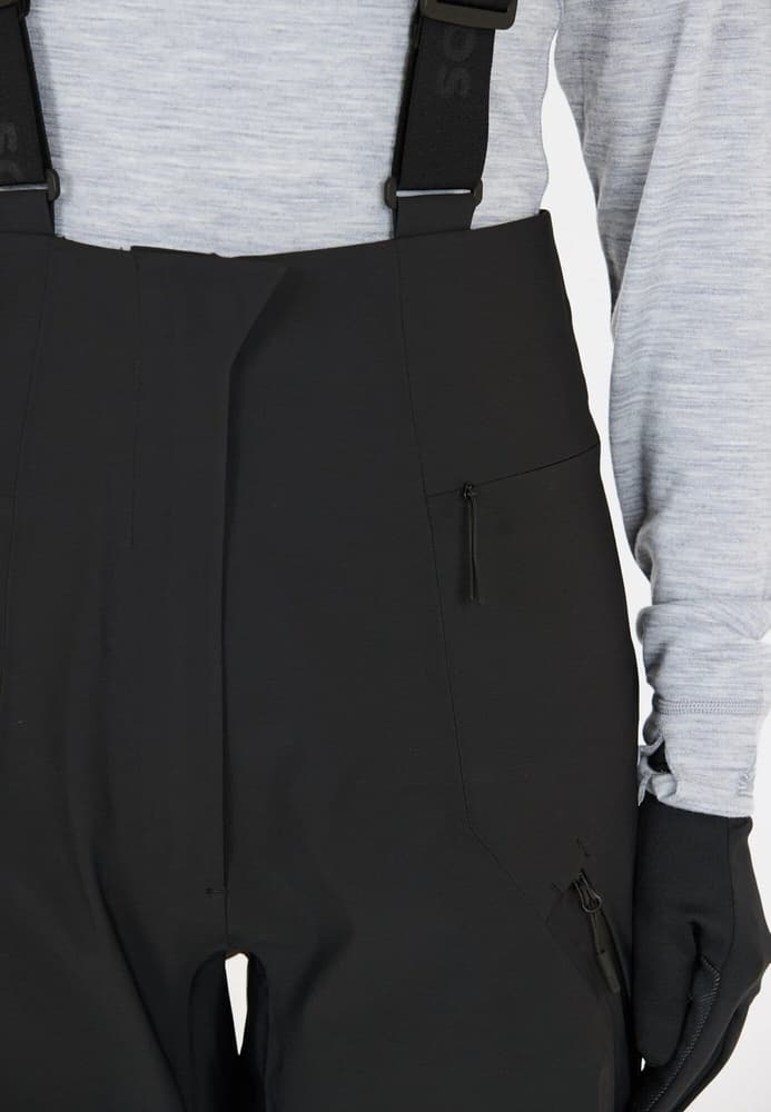 Hoverla W 3L Shell Bib Pants Black, view: 9