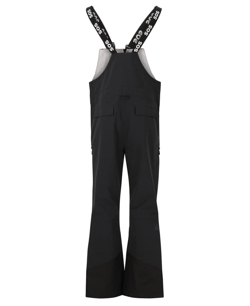 Lipno W Shell Bib Pants Black, view: 0
