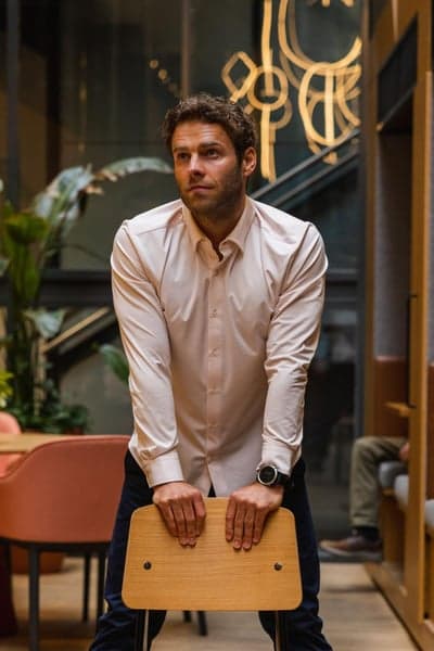 Marcus Regular Sky Blue Light Pink, view: 5