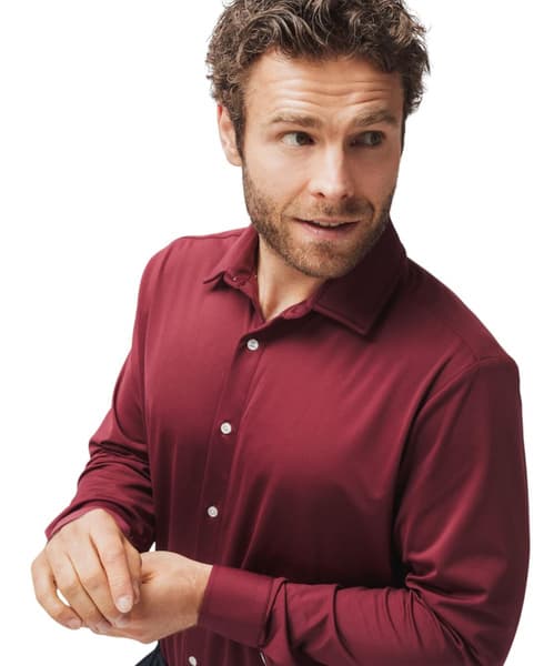 Marcus Regular Sky Blue Burgundy, view: 3