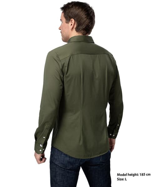 Marcus Slim Sky Blue Forest Green, view: 10