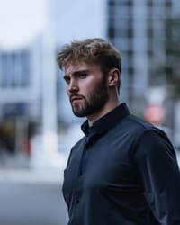 Marcus Slim Sky Blue All Black - view: 5