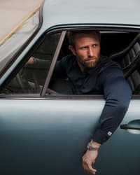 Marcus Slim Sky Blue All Navy Blue - view: 5