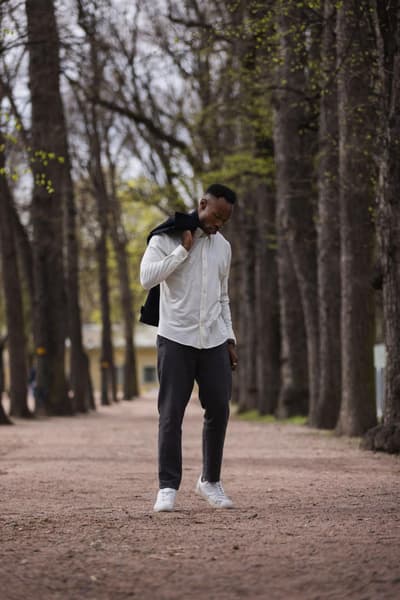 Marcus Slim Sky Blue Off-White, view: 5