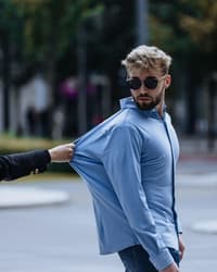 Marcus Slim Sky Blue Sky Blue - view: 1