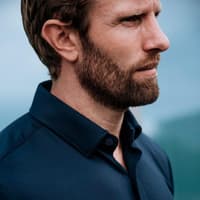 Marcus Slim Sky Blue All Navy Blue - view: 1