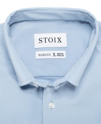 Marcus Slim Sky Blue Forest Green - view: 4