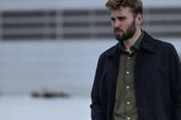 Marcus Slim Sky Blue Forest Green - view: 5