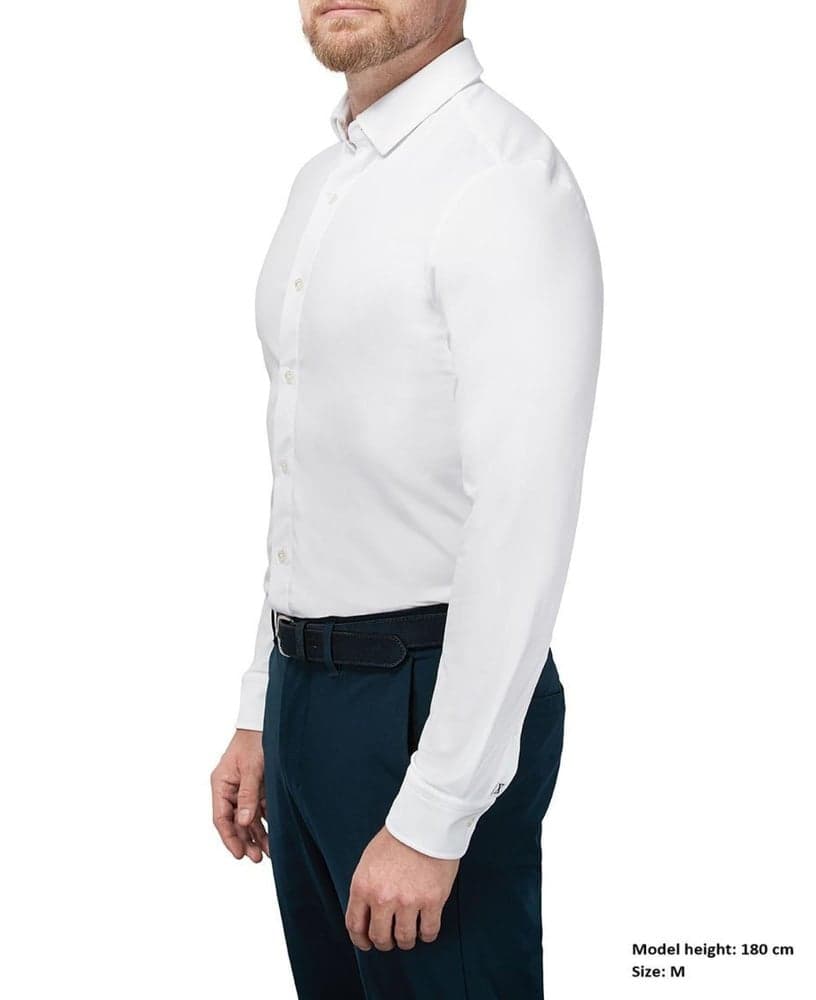 Marcus Slim Sky Blue Crisp White, view: 9