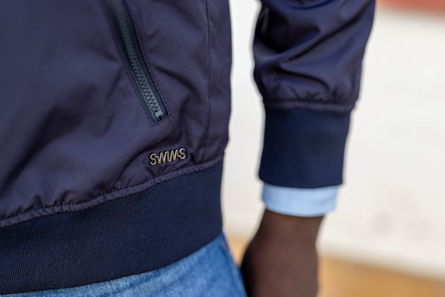 Blouson Short Jacket Navy, view: 7