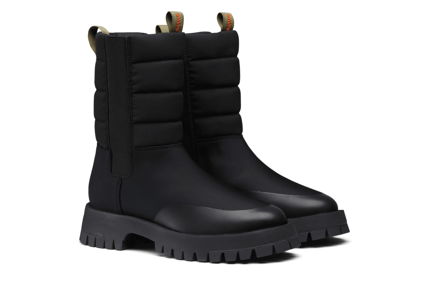 W Olivia Puffer Black, view: 1