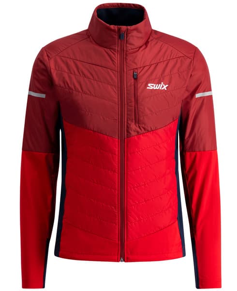 Dynamic Hybrid Insulated Jacket M Rhubarb red/Swix red, view: 0