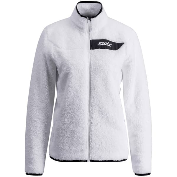 Infinity Pile Midlayer Full Zip W Bright white, view: 0