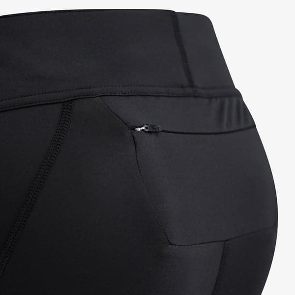 Pace High Waist Cropped Tights W Black, view: 4