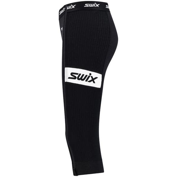 RaceX warm bodyw 3/4 pant W Black, view: 2