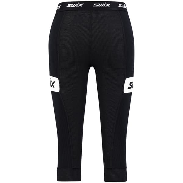 RaceX warm bodyw 3/4 pant W Black, view: 1