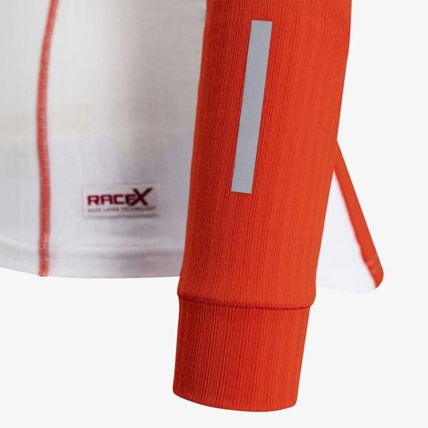 Roadline RaceX Long Sleeve W Bright White/Fiery Red, view: 2