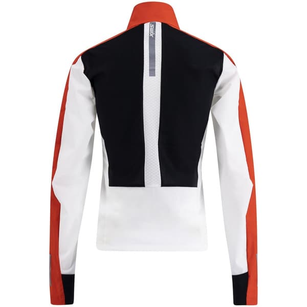 Roadline Wind Jacket W Bright White/Fiery Red, view: 1