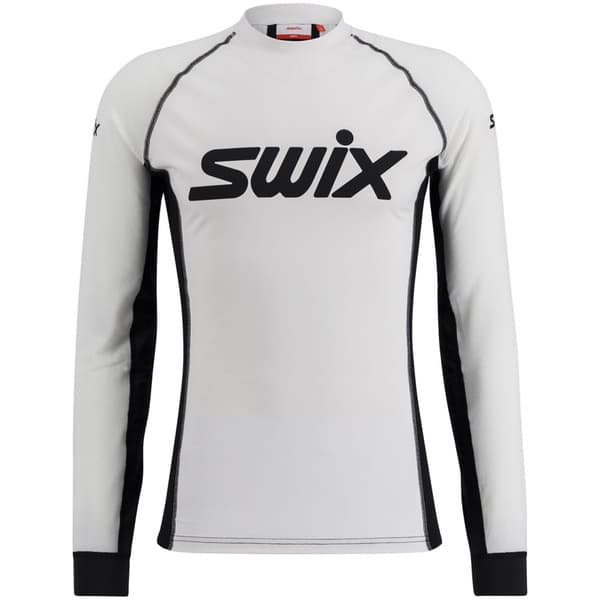 Swix Triac Dry Breathe Long Sleeve M Bright White / Black, view: 0