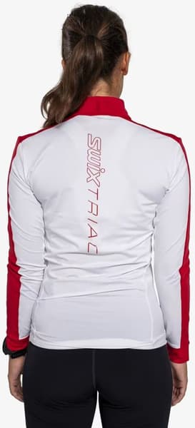 Triac Dry Long Sleeve W Bright White/Swix Red, view: 4