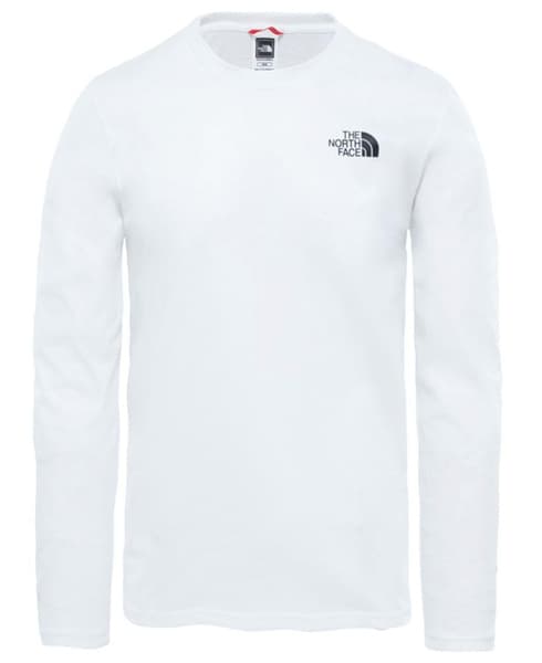 M L/S Easy Tee Hvit, view: 0