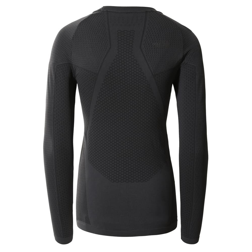 Naisten Active L/S -pyöreäkauluksinen paita, harmaa, view: 1