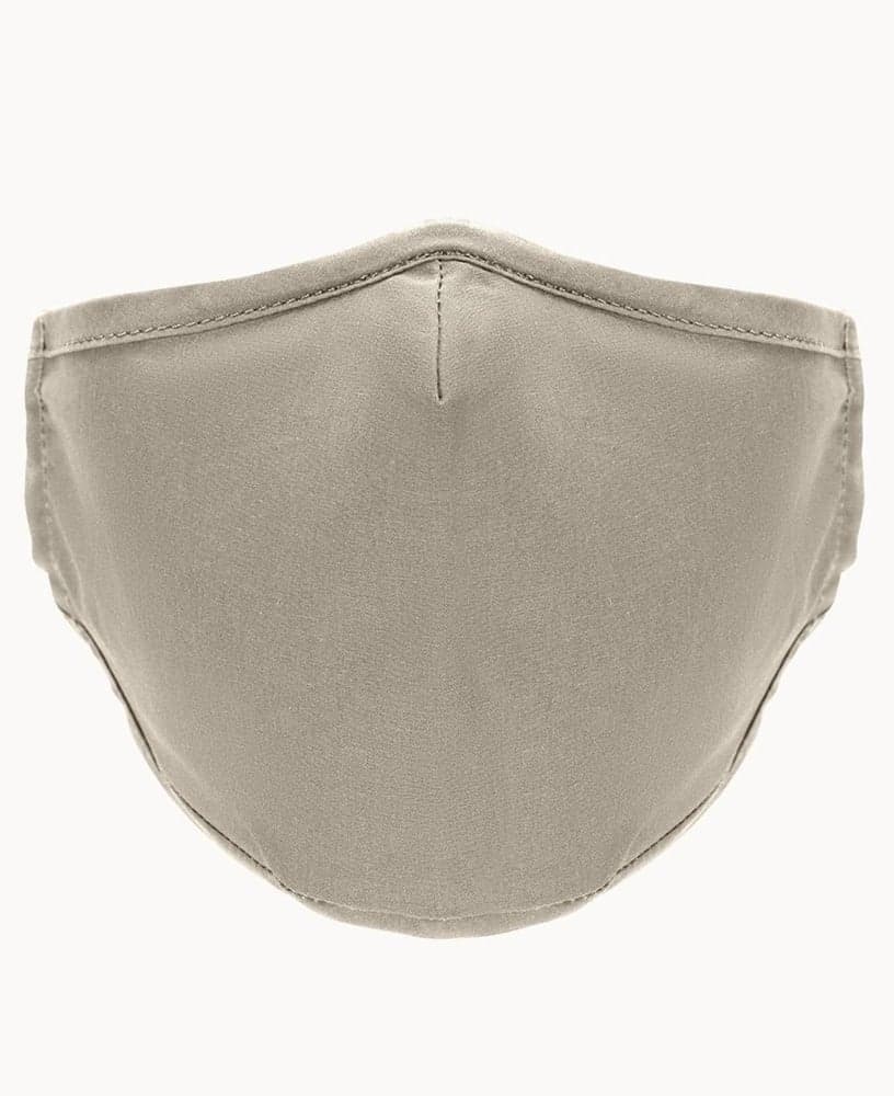 Face Mask m/ 2stk filter Whitecap/Khaki, view: 1
