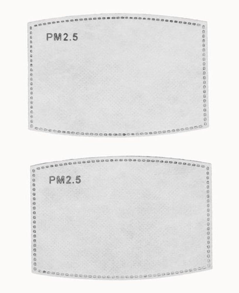 Face Mask m/ 2stk filter Whitecap/Khaki, view: 0