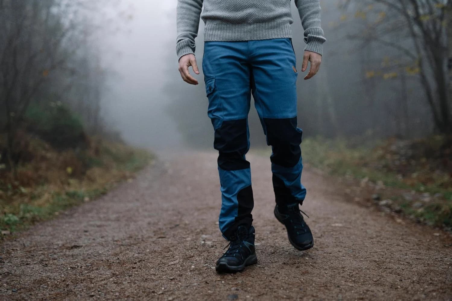 M Hazel Hiking Pants Dutch Blue, view: 3