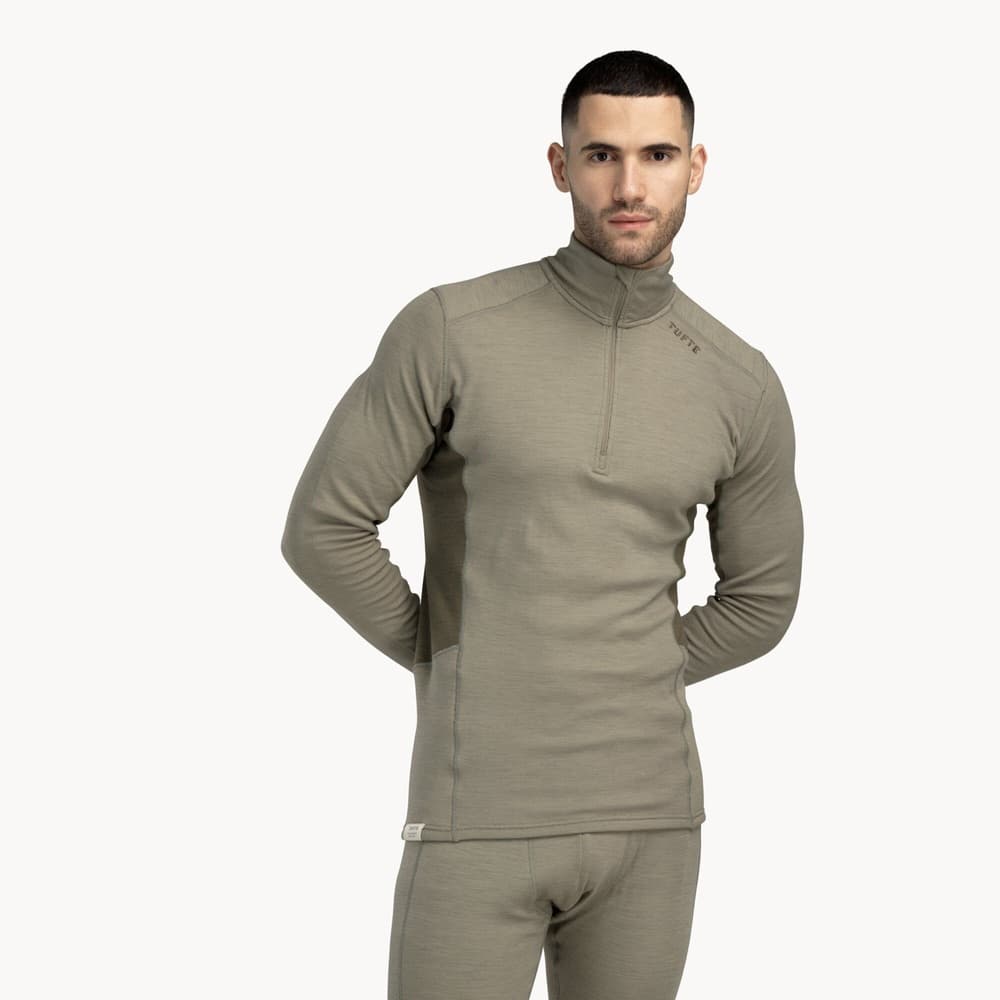 M Polar Half Zip Vetiver/Oliver Night, view: 2