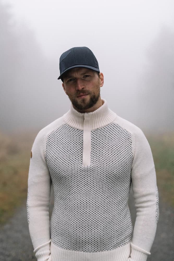 M Robin Low Half Zip Jet Stream, view: 3