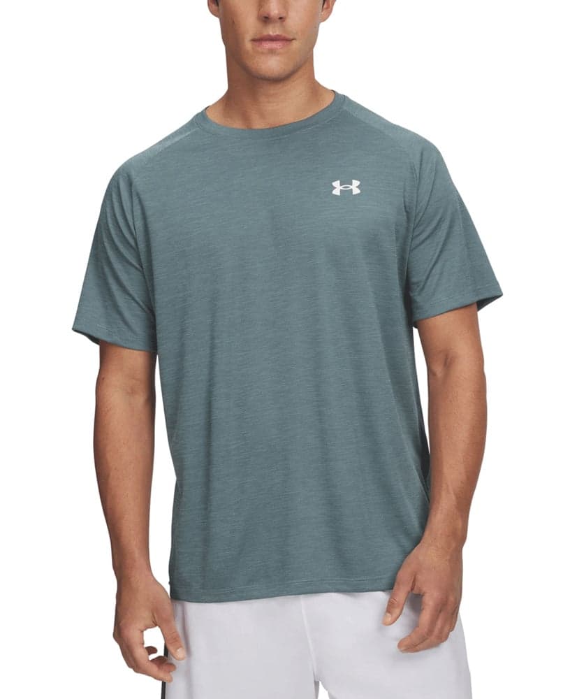 Tech Textured Short Sleeve Jasper Blue, view: 2